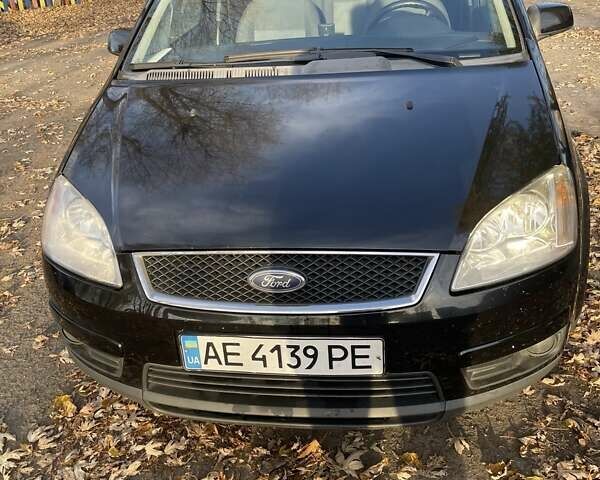 Черный Форд Focus C-Max, объемом двигателя 1.6 л и пробегом 256 тыс. км за 4400 $, фото 1 на Automoto.ua