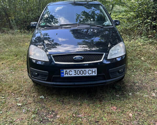 Черный Форд Focus C-Max, объемом двигателя 1.56 л и пробегом 342 тыс. км за 4350 $, фото 1 на Automoto.ua