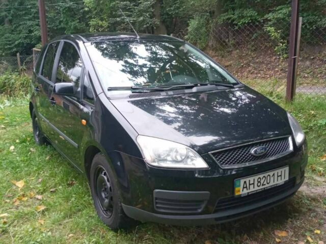 Черный Форд Focus C-Max, объемом двигателя 1.6 л и пробегом 250 тыс. км за 4999 $, фото 1 на Automoto.ua