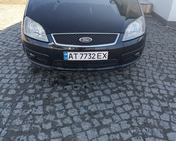 Черный Форд Focus C-Max, объемом двигателя 2 л и пробегом 208 тыс. км за 4500 $, фото 1 на Automoto.ua