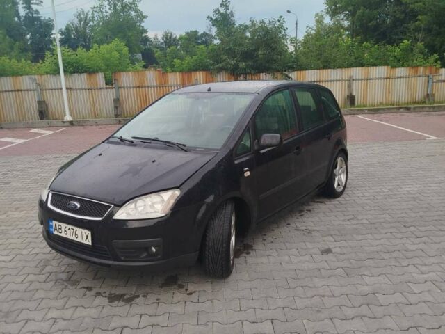 Черный Форд Focus C-Max, объемом двигателя 1.6 л и пробегом 350 тыс. км за 4500 $, фото 1 на Automoto.ua