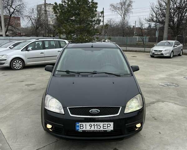 Черный Форд Focus C-Max, объемом двигателя 1.8 л и пробегом 250 тыс. км за 5300 $, фото 1 на Automoto.ua