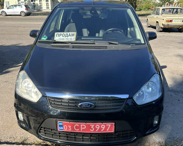 Черный Форд Focus C-Max, объемом двигателя 1.8 л и пробегом 170 тыс. км за 7300 $, фото 1 на Automoto.ua