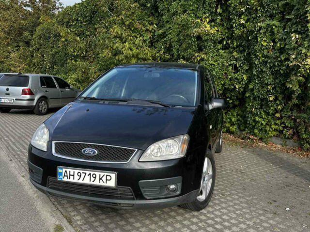 Черный Форд Focus C-Max, объемом двигателя 1.8 л и пробегом 235 тыс. км за 5200 $, фото 1 на Automoto.ua