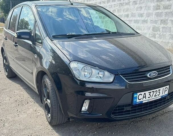 Черный Форд Focus C-Max, объемом двигателя 2 л и пробегом 291 тыс. км за 5000 $, фото 1 на Automoto.ua