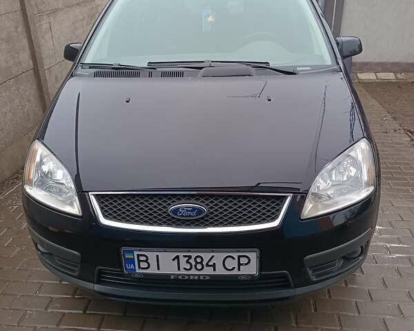 Черный Форд Focus C-Max, объемом двигателя 1.75 л и пробегом 243 тыс. км за 5200 $, фото 1 на Automoto.ua