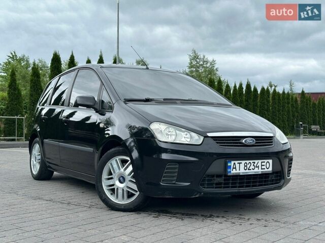 Черный Форд Focus C-Max, объемом двигателя 2 л и пробегом 244 тыс. км за 4950 $, фото 1 на Automoto.ua