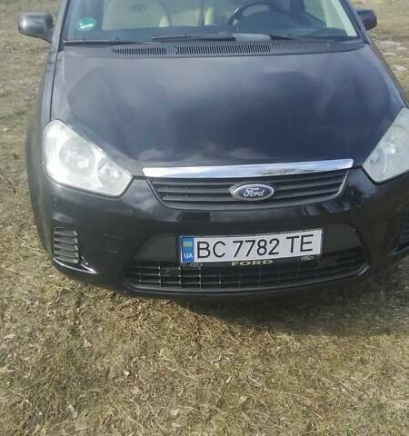 Черный Форд Focus C-Max, объемом двигателя 1.6 л и пробегом 219 тыс. км за 5000 $, фото 1 на Automoto.ua