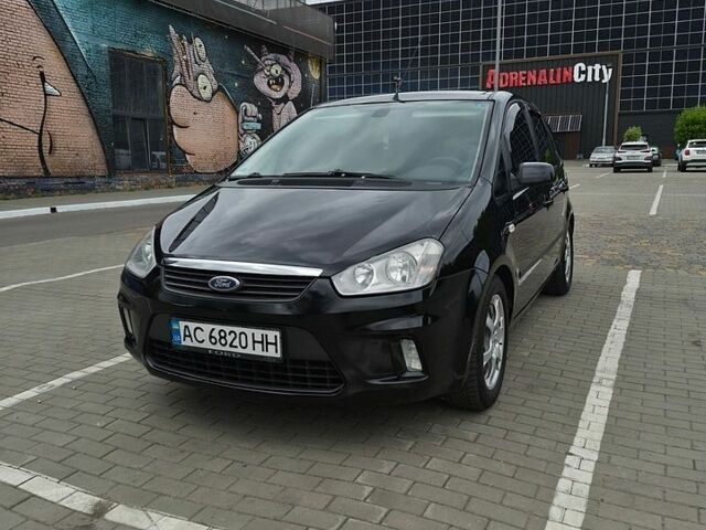 Черный Форд Focus C-Max, объемом двигателя 1.6 л и пробегом 332 тыс. км за 4800 $, фото 1 на Automoto.ua