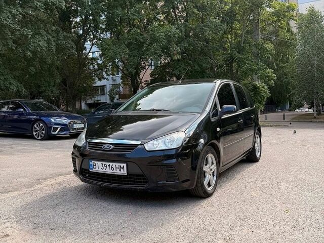 Черный Форд Focus C-Max, объемом двигателя 1.6 л и пробегом 247 тыс. км за 4999 $, фото 1 на Automoto.ua
