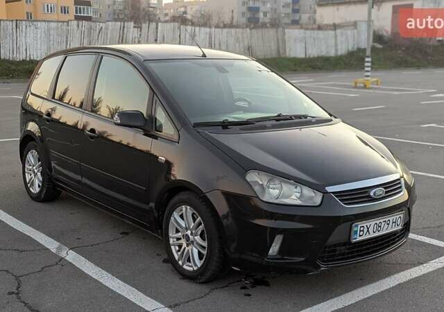 Черный Форд Focus C-Max, объемом двигателя 1.8 л и пробегом 271 тыс. км за 5450 $, фото 1 на Automoto.ua