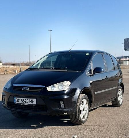 Черный Форд Focus C-Max, объемом двигателя 1.6 л и пробегом 370 тыс. км за 4300 $, фото 1 на Automoto.ua