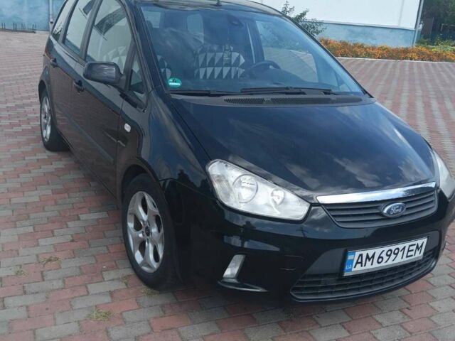 Чорний Форд Focus C-Max, об'ємом двигуна 1.6 л та пробігом 205 тис. км за 5600 $, фото 1 на Automoto.ua