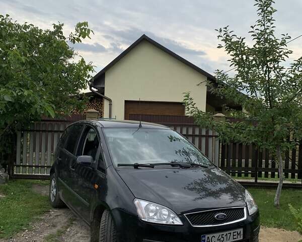 Черный Форд Focus C-Max, объемом двигателя 1.6 л и пробегом 272 тыс. км за 3900 $, фото 1 на Automoto.ua