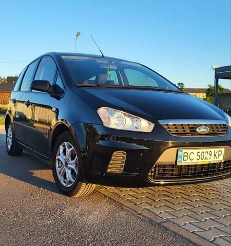Черный Форд Focus C-Max, объемом двигателя 1.6 л и пробегом 185 тыс. км за 4500 $, фото 1 на Automoto.ua