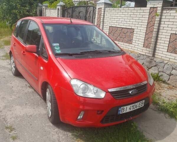 Червоний Форд Focus C-Max, об'ємом двигуна 1.56 л та пробігом 284 тис. км за 5500 $, фото 1 на Automoto.ua