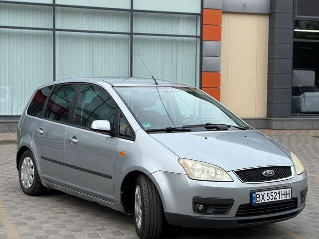 Серый Форд Focus C-Max, объемом двигателя 1.8 л и пробегом 200 тыс. км за 3800 $, фото 1 на Automoto.ua