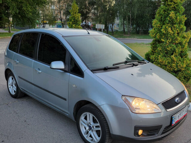 Серый Форд Focus C-Max, объемом двигателя 1.6 л и пробегом 266 тыс. км за 5500 $, фото 1 на Automoto.ua