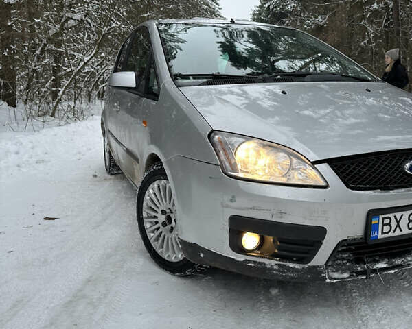 Серый Форд Focus C-Max, объемом двигателя 1.8 л и пробегом 180 тыс. км за 3100 $, фото 1 на Automoto.ua
