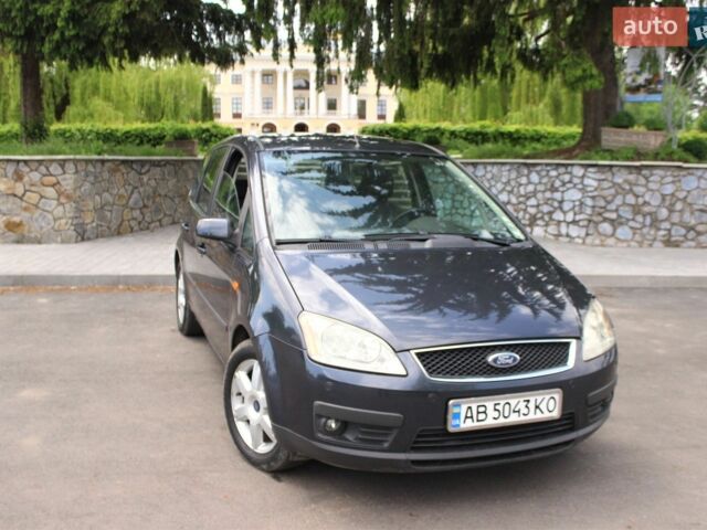 Серый Форд Focus C-Max, объемом двигателя 1.56 л и пробегом 218 тыс. км за 3800 $, фото 1 на Automoto.ua
