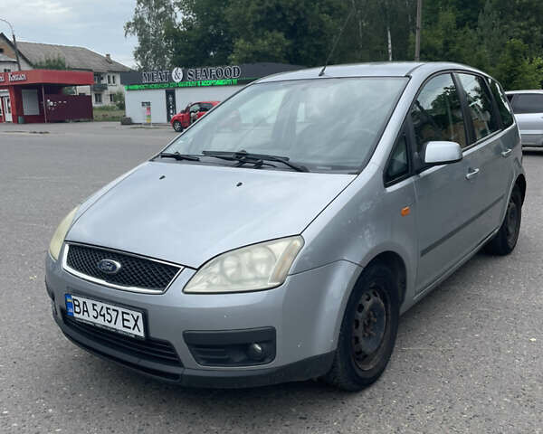 Серый Форд Focus C-Max, объемом двигателя 1.6 л и пробегом 201 тыс. км за 3900 $, фото 1 на Automoto.ua