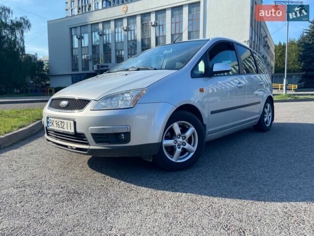 Серый Форд Focus C-Max, объемом двигателя 1.8 л и пробегом 273 тыс. км за 4900 $, фото 1 на Automoto.ua