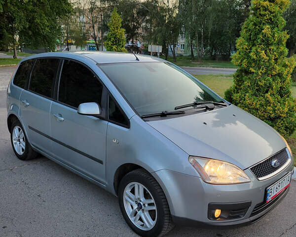 Серый Форд Focus C-Max, объемом двигателя 1.6 л и пробегом 254 тыс. км за 5500 $, фото 1 на Automoto.ua