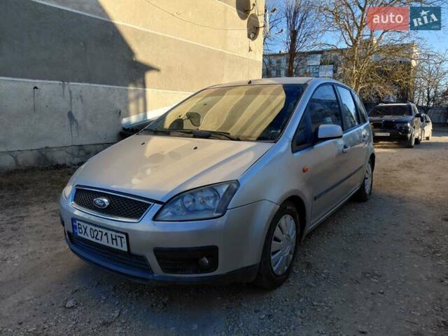 Серый Форд Focus C-Max, объемом двигателя 1.6 л и пробегом 247 тыс. км за 2999 $, фото 1 на Automoto.ua