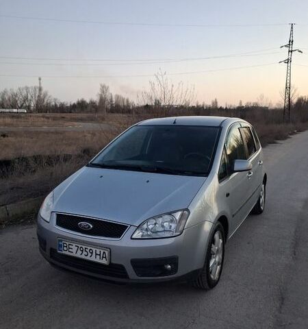 Серый Форд Focus C-Max, объемом двигателя 1.6 л и пробегом 245 тыс. км за 4199 $, фото 1 на Automoto.ua