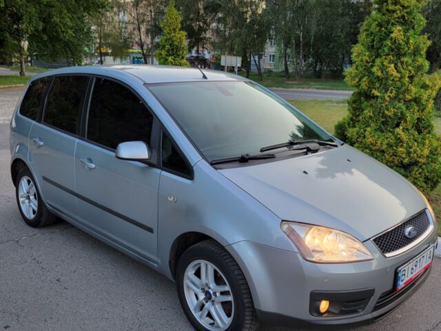 Серый Форд Focus C-Max, объемом двигателя 1.6 л и пробегом 263 тыс. км за 5500 $, фото 1 на Automoto.ua