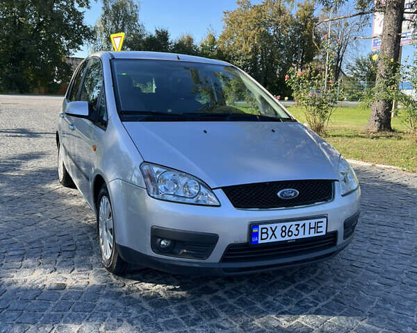 Серый Форд Focus C-Max, объемом двигателя 1.8 л и пробегом 180 тыс. км за 4300 $, фото 1 на Automoto.ua