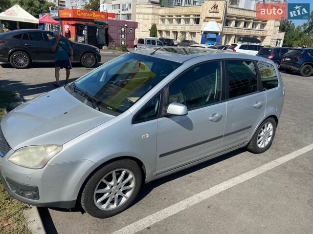 Серый Форд Focus C-Max, объемом двигателя 1.8 л и пробегом 240 тыс. км за 3500 $, фото 1 на Automoto.ua