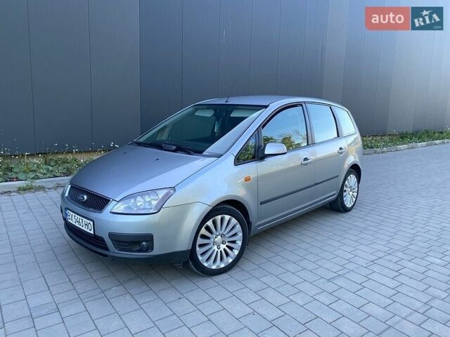 Серый Форд Focus C-Max, объемом двигателя 1.8 л и пробегом 276 тыс. км за 3800 $, фото 1 на Automoto.ua
