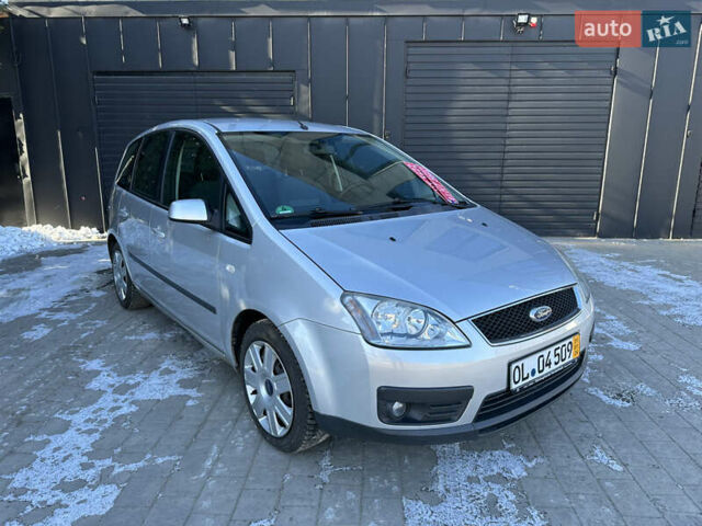 Серый Форд Focus C-Max, объемом двигателя 1.6 л и пробегом 212 тыс. км за 5100 $, фото 1 на Automoto.ua