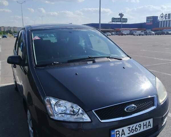 Серый Форд Focus C-Max, объемом двигателя 1.8 л и пробегом 300 тыс. км за 4300 $, фото 1 на Automoto.ua