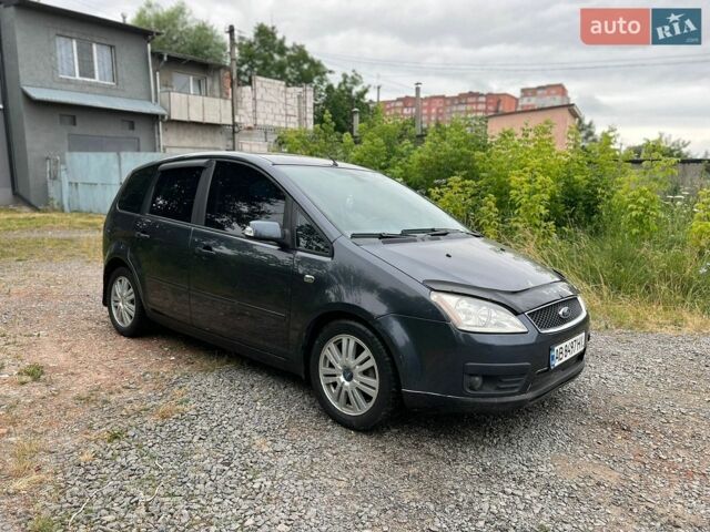 Серый Форд Focus C-Max, объемом двигателя 1.8 л и пробегом 261 тыс. км за 3750 $, фото 1 на Automoto.ua