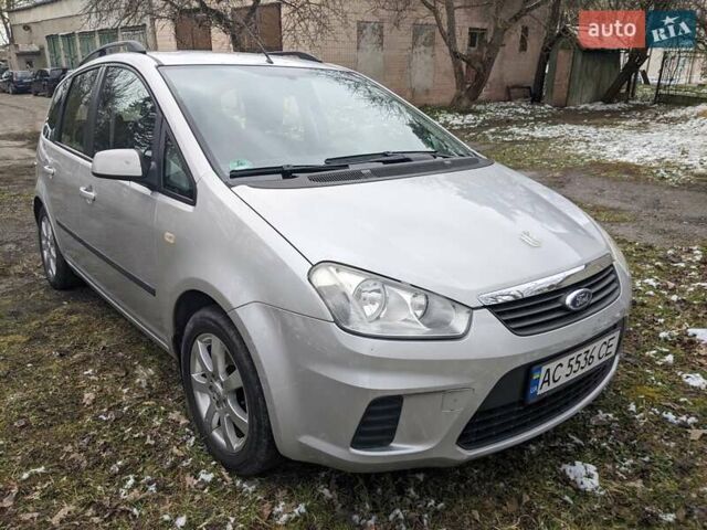 Серый Форд Focus C-Max, объемом двигателя 1.6 л и пробегом 238 тыс. км за 5800 $, фото 1 на Automoto.ua