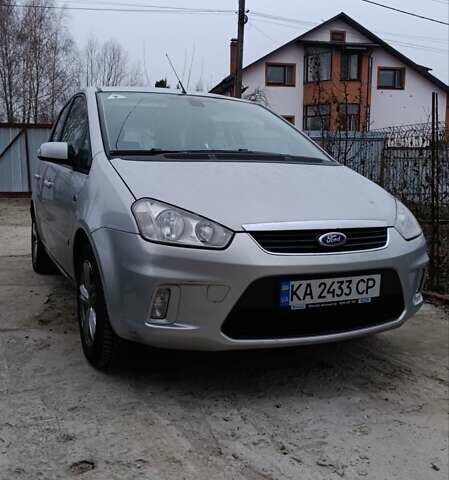 Серый Форд Focus C-Max, объемом двигателя 2 л и пробегом 165 тыс. км за 7200 $, фото 1 на Automoto.ua