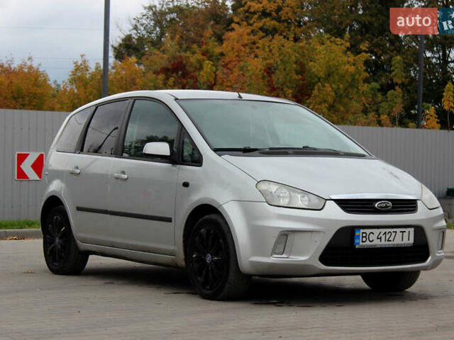 Серый Форд Focus C-Max, объемом двигателя 1.6 л и пробегом 210 тыс. км за 4550 $, фото 1 на Automoto.ua