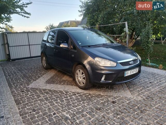 Серый Форд Focus C-Max, объемом двигателя 1.6 л и пробегом 303 тыс. км за 6000 $, фото 1 на Automoto.ua
