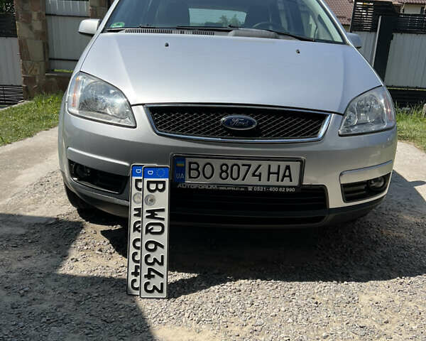 Серый Форд Focus C-Max, объемом двигателя 1.6 л и пробегом 196 тыс. км за 5700 $, фото 1 на Automoto.ua