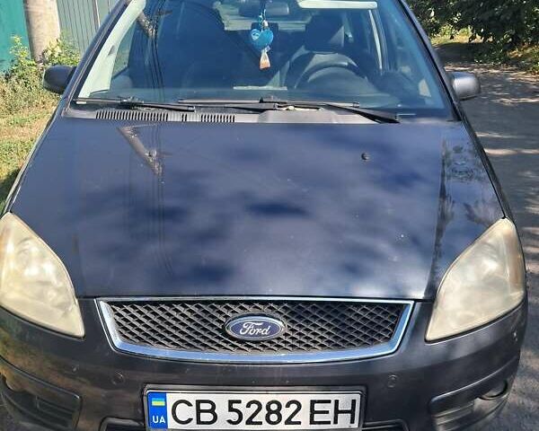 Серый Форд Focus C-Max, объемом двигателя 1.6 л и пробегом 345 тыс. км за 5000 $, фото 1 на Automoto.ua