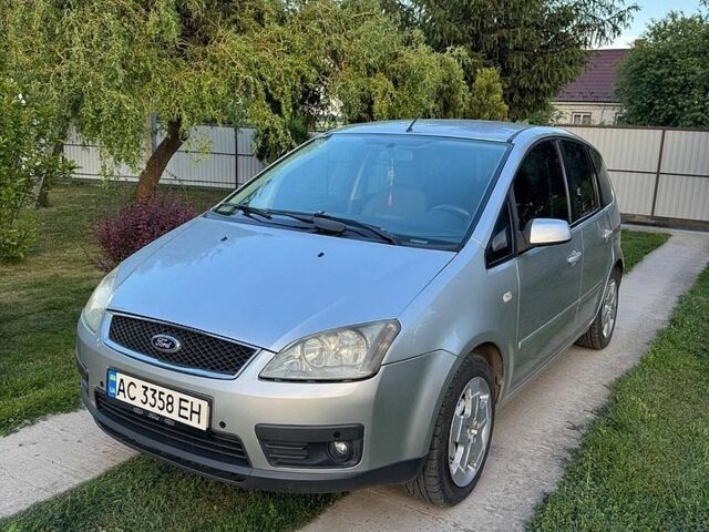 Серый Форд Focus C-Max, объемом двигателя 1.75 л и пробегом 229 тыс. км за 3950 $, фото 1 на Automoto.ua