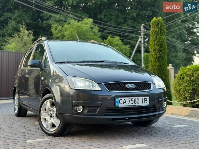 Серый Форд Focus C-Max, объемом двигателя 1.6 л и пробегом 262 тыс. км за 4950 $, фото 1 на Automoto.ua