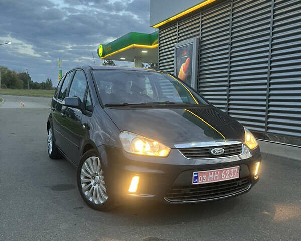 Серый Форд Focus C-Max, объемом двигателя 1.8 л и пробегом 218 тыс. км за 6450 $, фото 1 на Automoto.ua