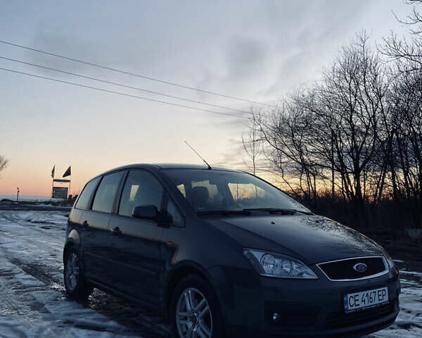 Серый Форд Focus C-Max, объемом двигателя 1.6 л и пробегом 240 тыс. км за 4800 $, фото 1 на Automoto.ua
