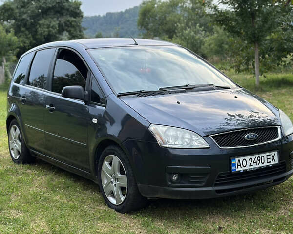 Серый Форд Focus C-Max, объемом двигателя 1.6 л и пробегом 176 тыс. км за 4200 $, фото 1 на Automoto.ua