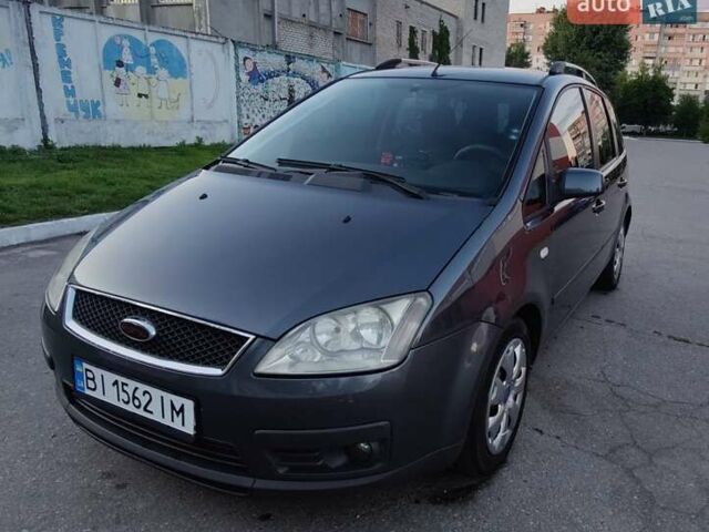 Серый Форд Focus C-Max, объемом двигателя 1.6 л и пробегом 140 тыс. км за 5300 $, фото 1 на Automoto.ua