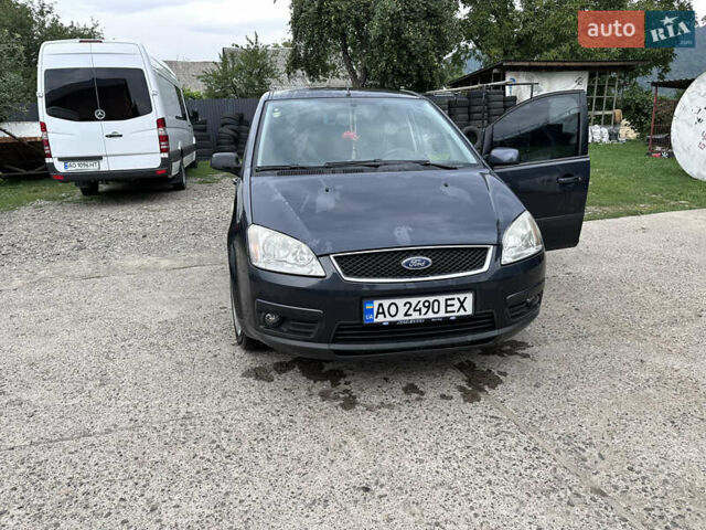 Серый Форд Focus C-Max, объемом двигателя 1.6 л и пробегом 176 тыс. км за 4200 $, фото 1 на Automoto.ua