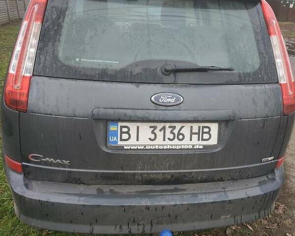 Серый Форд Focus C-Max, объемом двигателя 1.56 л и пробегом 230 тыс. км за 5800 $, фото 1 на Automoto.ua